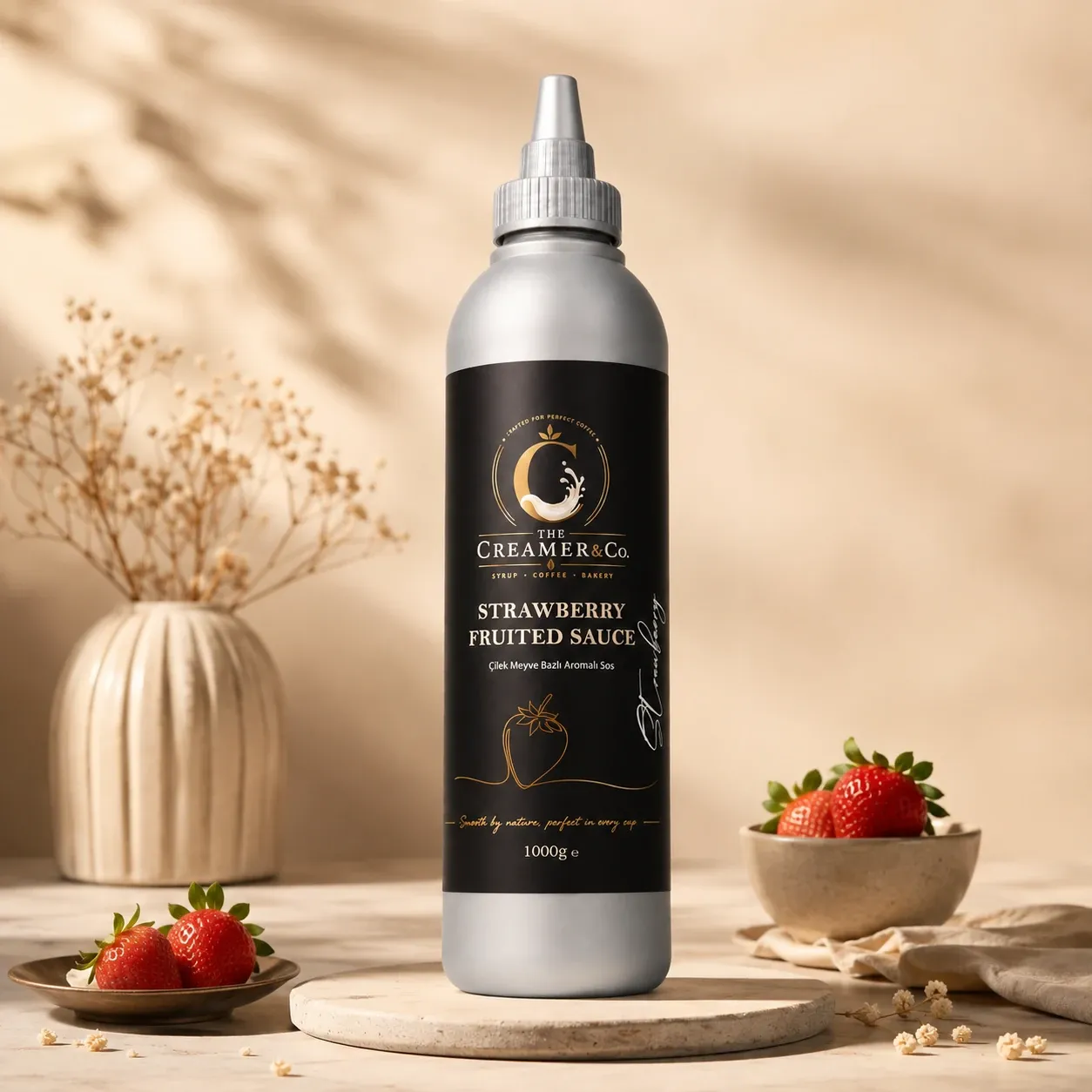 The Creamer&Co. strawberry fruited sauce